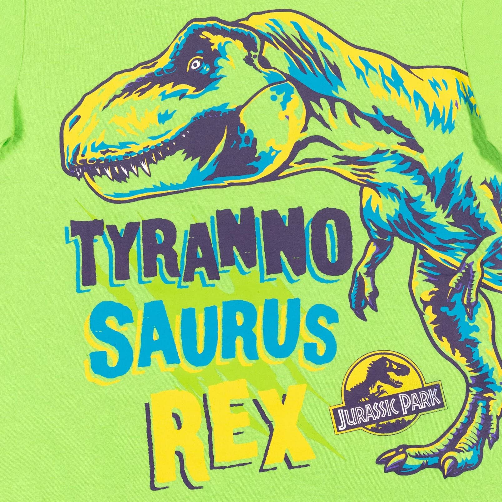 Foto 8 pulgar | Camiseta Jurassic World Con Diseño De Dinosaurio Para Niños Pequeños, Paquete De 4, 6 Años - Venta Internacional.
