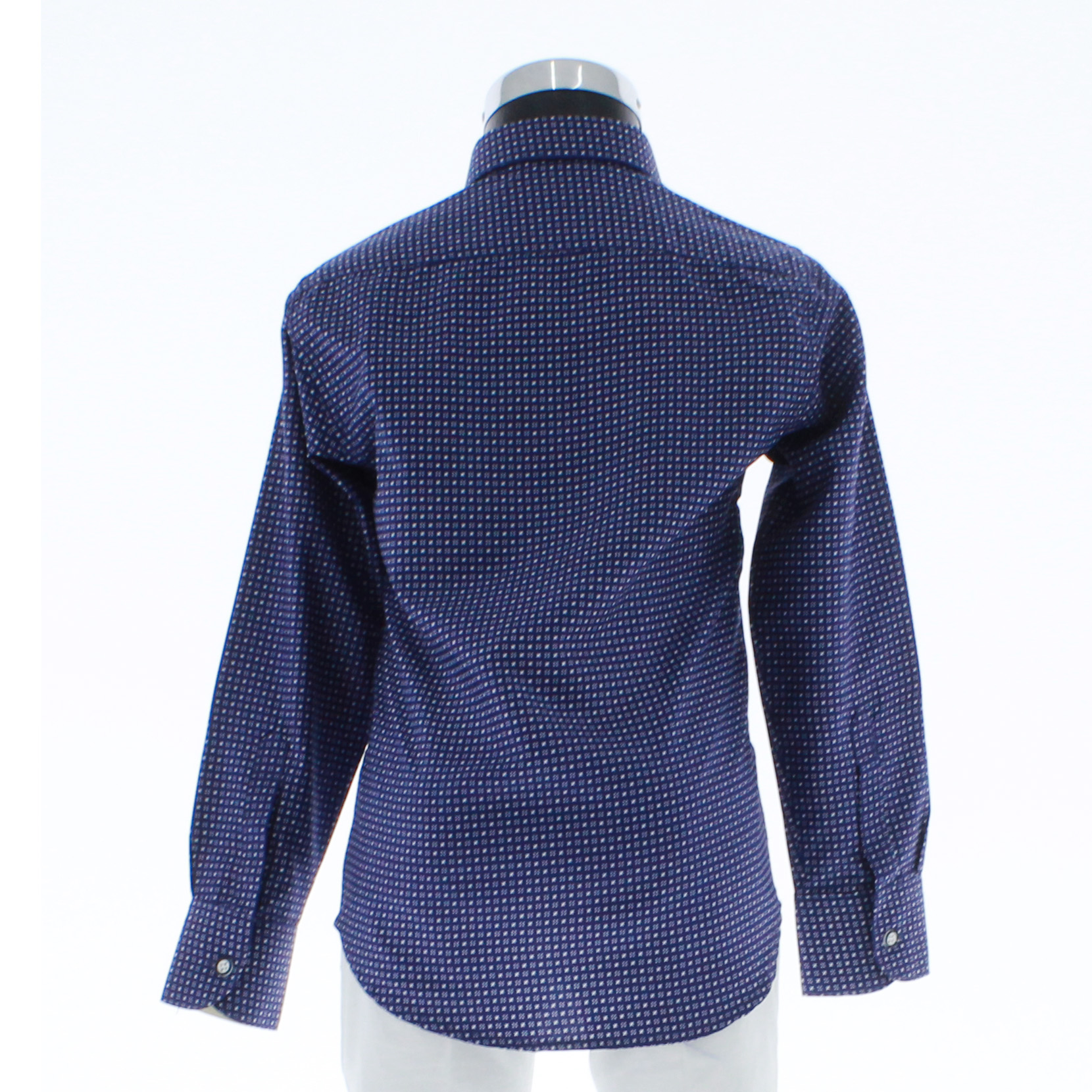 Foto 4 pulgar | Camisa Para Niño Chicos Olé 3680 Azul Manga Larga