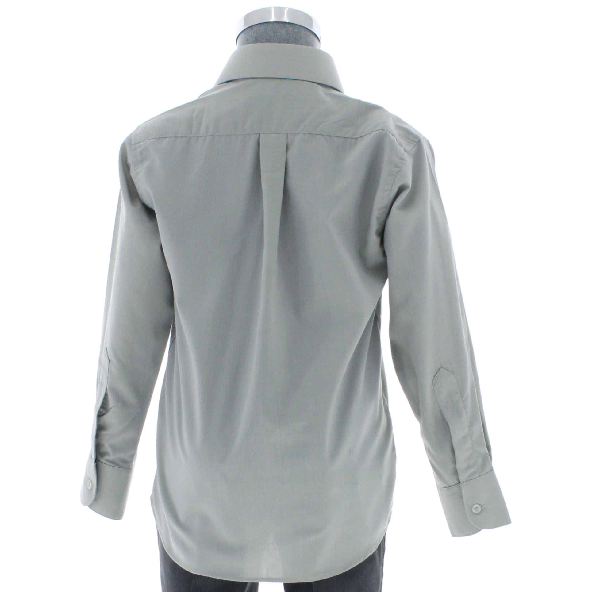 Foto 3 pulgar | Camisa Para Niño Chicos Olé 3622 Gris Manga Larga