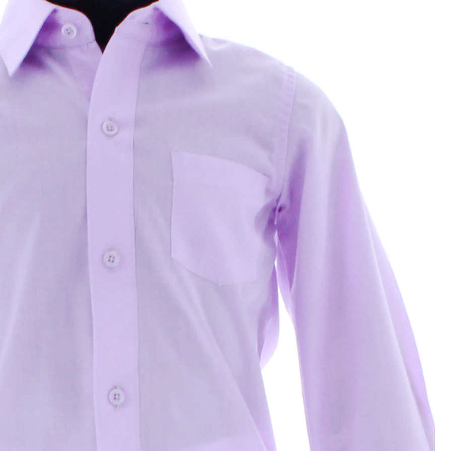 Foto 3 pulgar | Camisa Para Niño Chicos Olé 3587 Lila Manga Larga