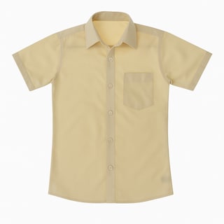 Foto 1 | Camisa Para Niño Chicos Olé 3686 Beige Manga Corta