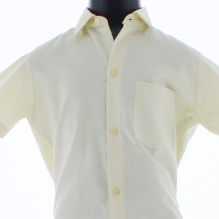 Foto 2 | Camisa Para Niño Chicos Olé 3686 Beige Manga Corta