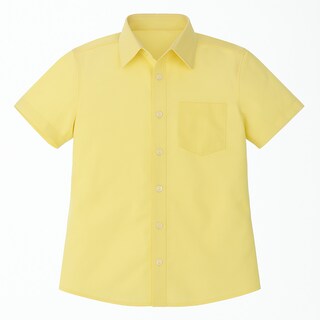 Foto 1 | Camisa Para Niño Chicos Olé 3687 Amarilla Manga Corta