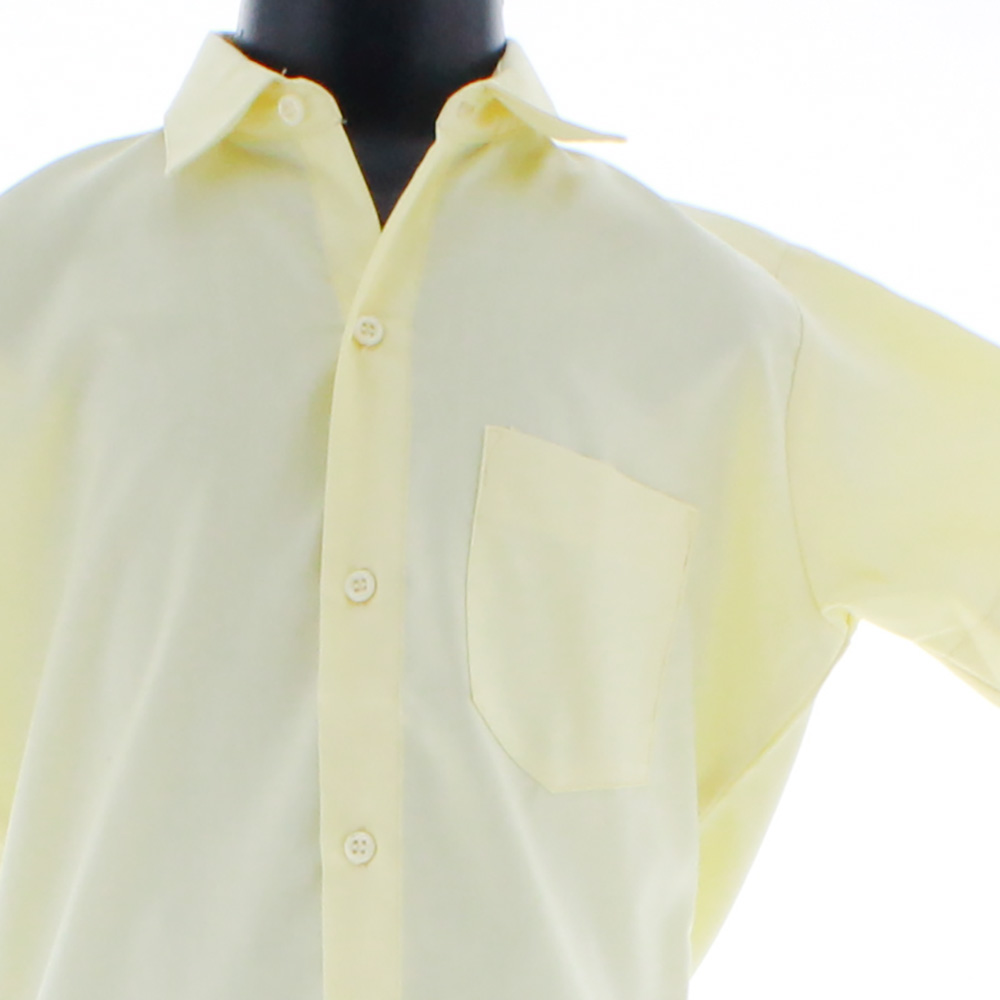 Foto 3 pulgar | Camisa Para Niño Chicos Olé 3687 Amarilla Manga Corta