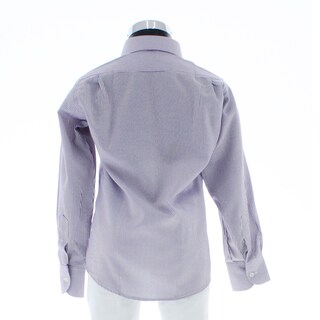 Foto 3 | Camisa Para Niño Chicos Olé 3677 Rayas Azul Marino Manga Larga