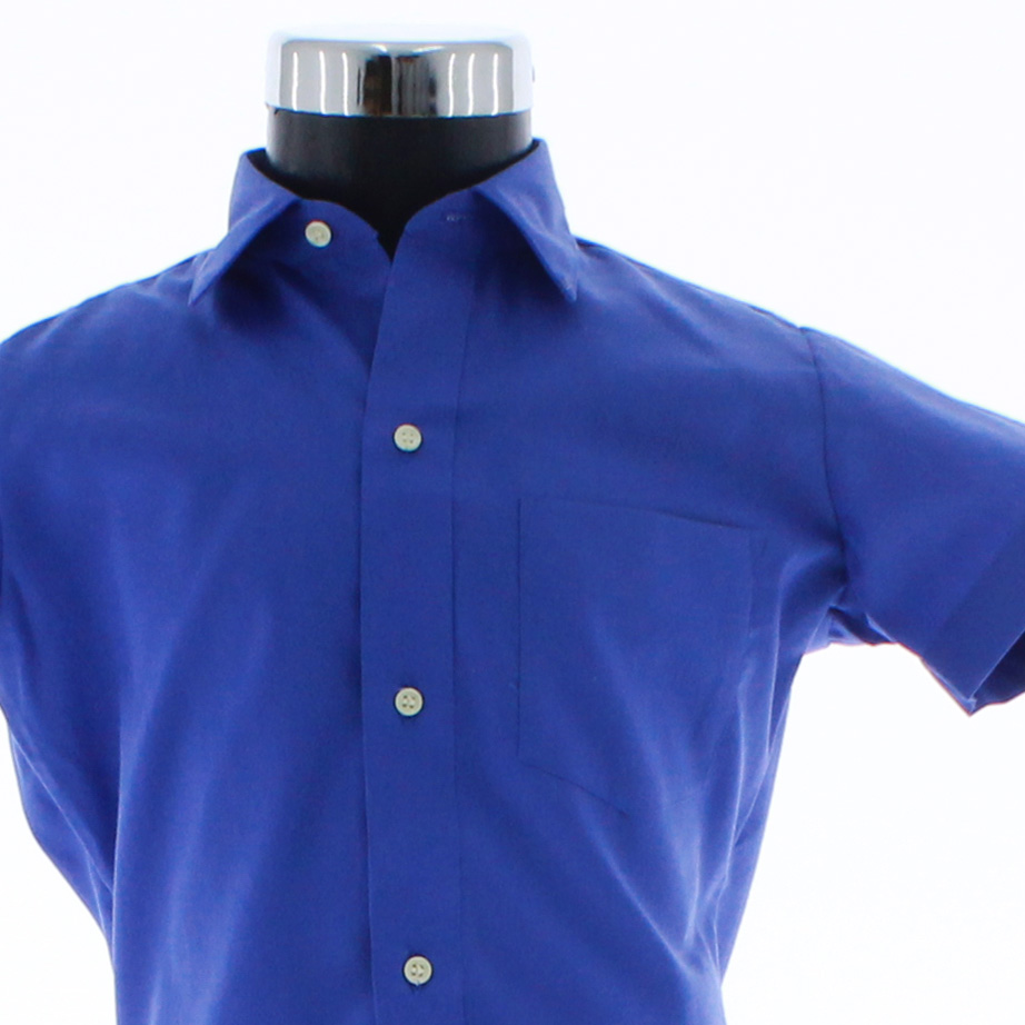 Foto 4 pulgar | Camisa Para Niño Chicos Olé 3685 Azul Rey Manga Corta