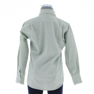 Foto 3 | Camisa Para Niño Chicos Olé 3670 Verde Manga Larga