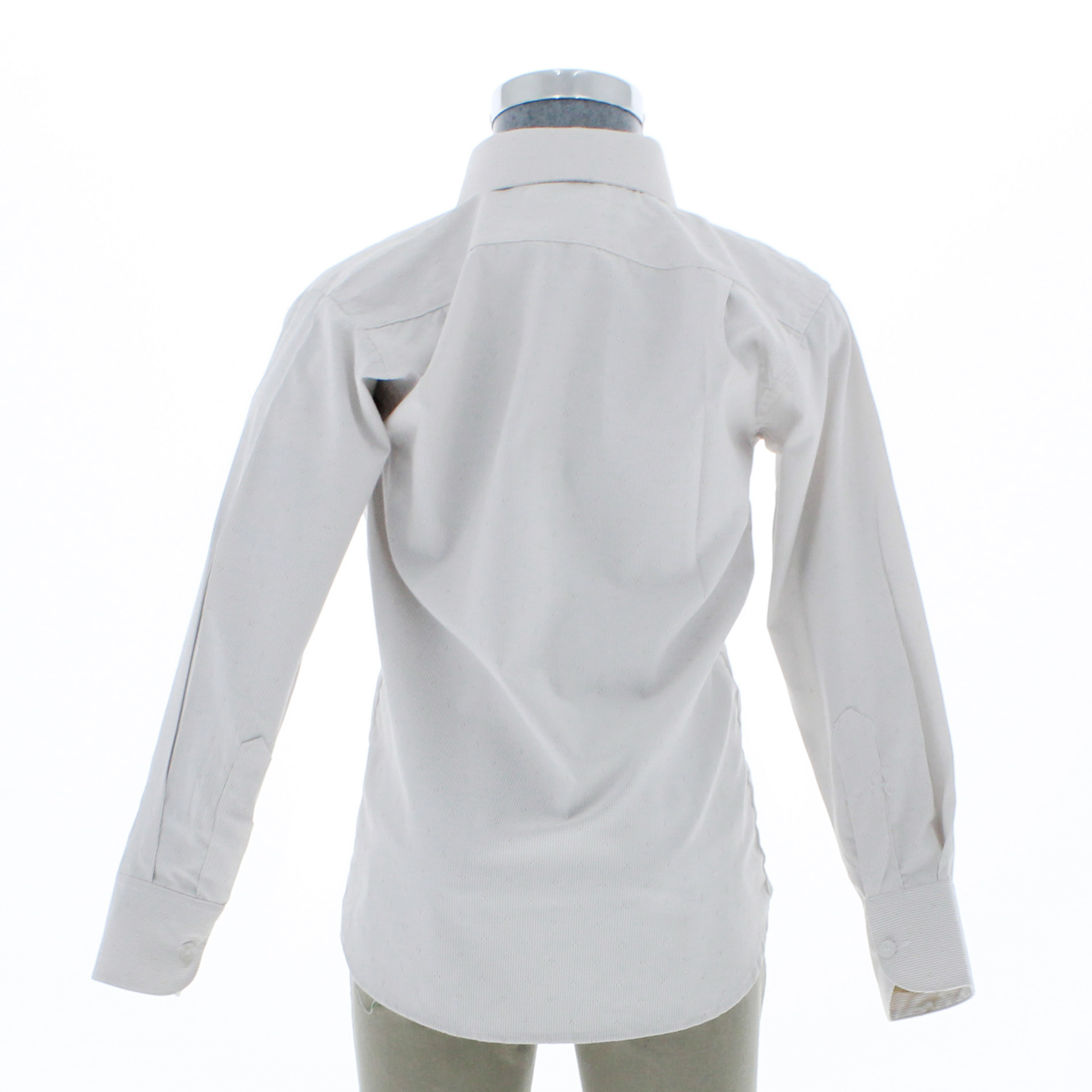 Foto 2 | Camisa Para Niño Chicos Olé 3672 Blanco Manga Larga