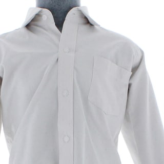 Foto 3 | Camisa Para Niño Chicos Olé 3672 Blanco Manga Larga