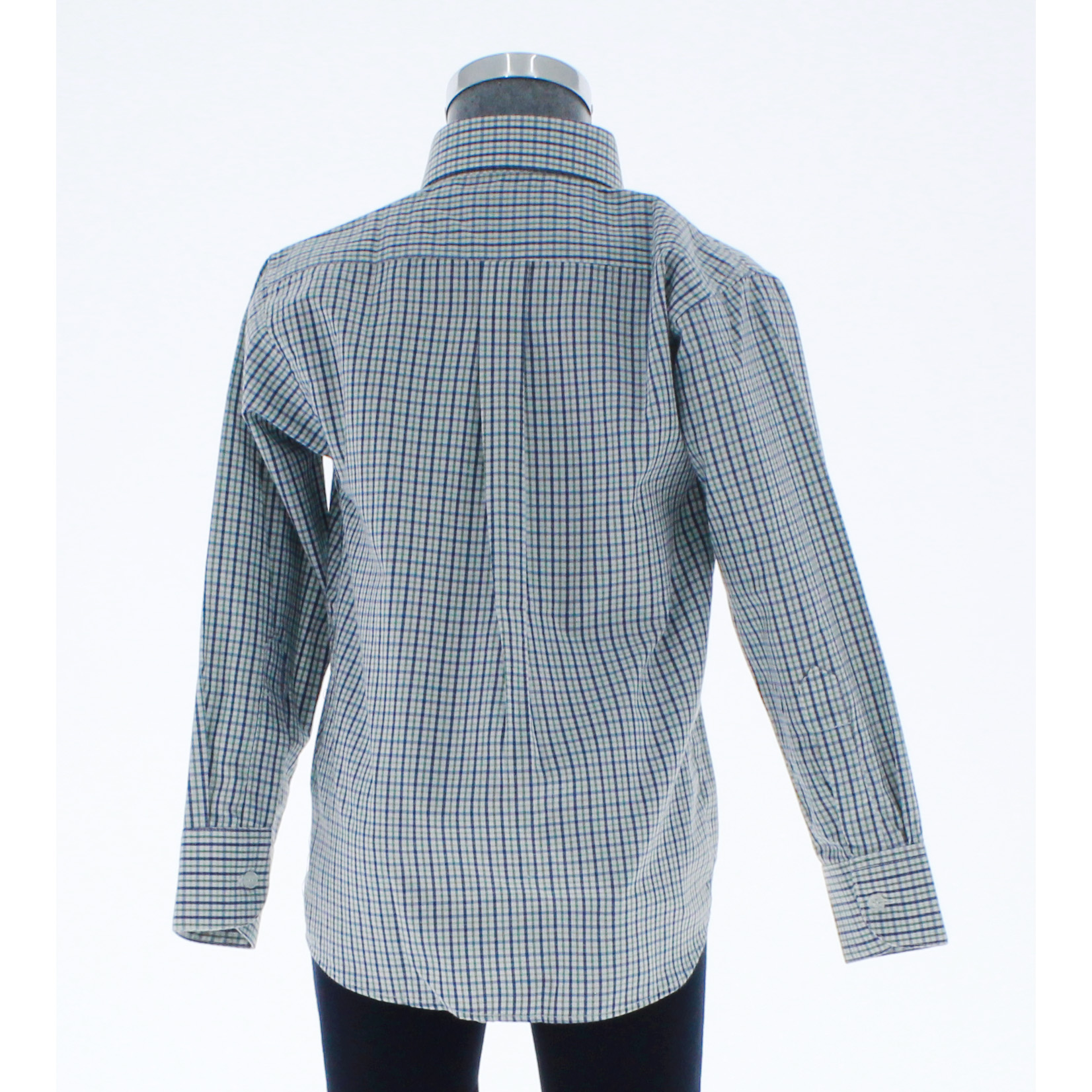 Foto 4 pulgar | Camisa Para Niño Chicos Olé 3676 Cuadros Verde Cuadros Manga Larga