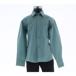 Foto 3 | Camisa Para Niño Chicos Olé 3571 Verde Manga Larga