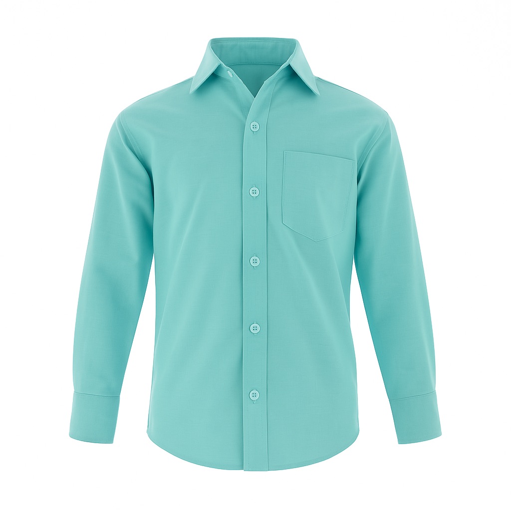 Foto 1 | Camisa Para Niño Chicos Olé 3614 Azul Manga Larga