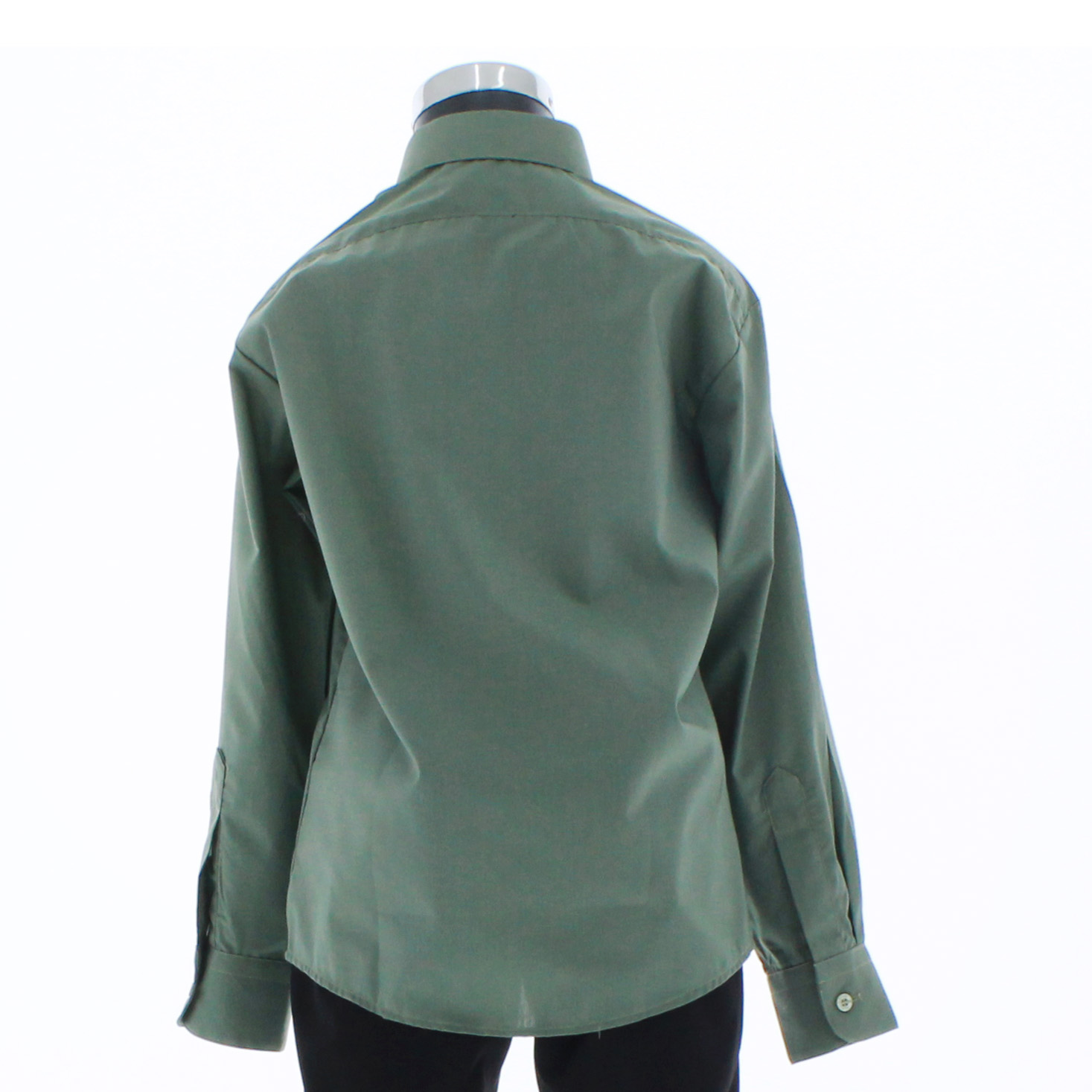 Foto 2 | Camisa Para Niño Chicos Olé 3572 Verde Manga Larga