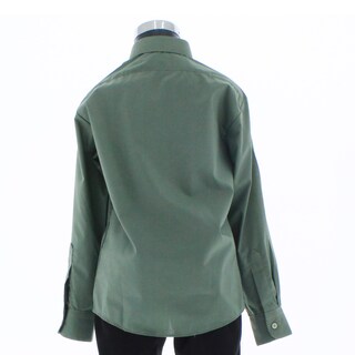 Foto 2 | Camisa Para Niño Chicos Olé 3572 Verde Manga Larga