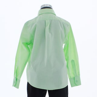 Foto 2 | Camisa Para Niño Chicos Olé 3615 Verde Manga Larga