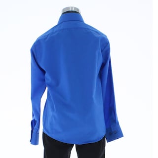 Foto 2 | Camisa Para Niño Chicos Olé 3611 Azul Manga Larga