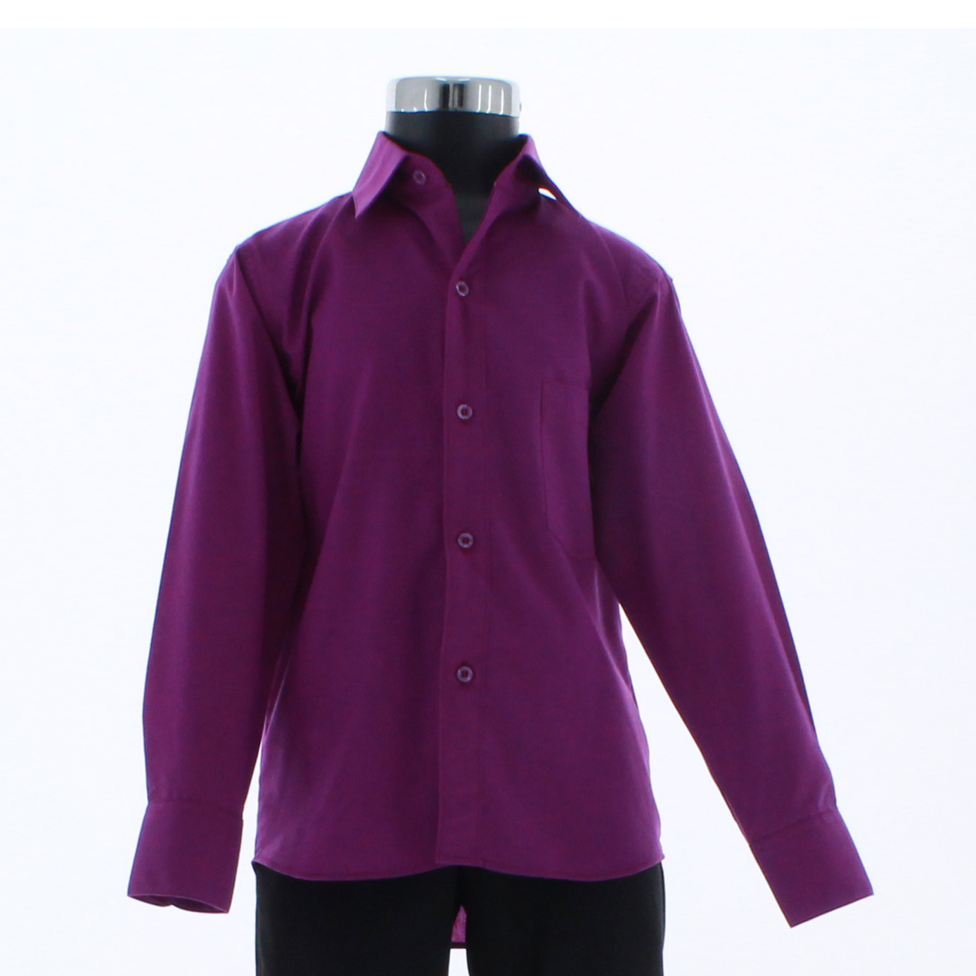Foto 4 pulgar | Camisa Para Niño Chicos Olé 3589 Morado Manga Larga