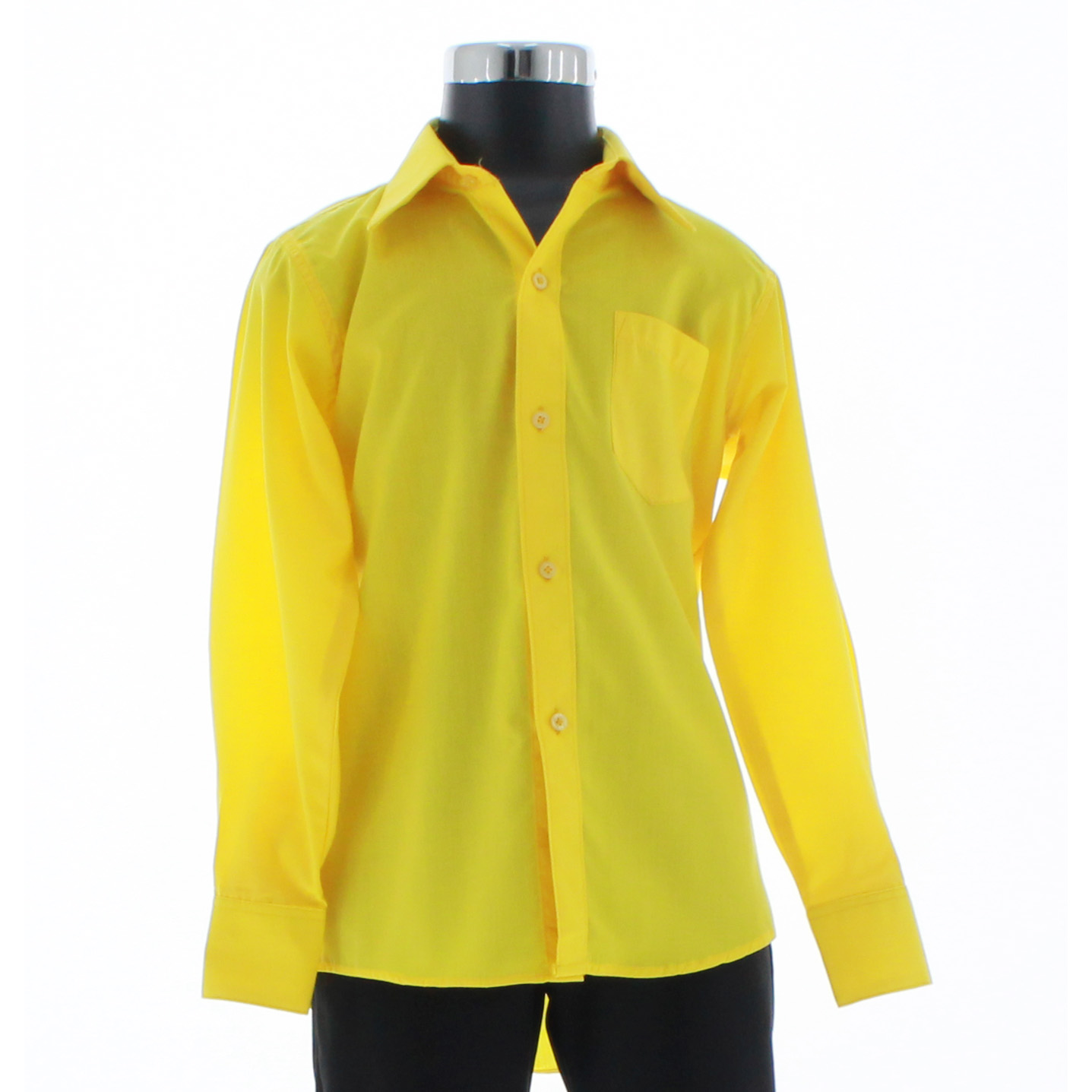 Foto 4 pulgar | Camisa Para Niño Chicos Olé 3596 Amarillo Manga Larga