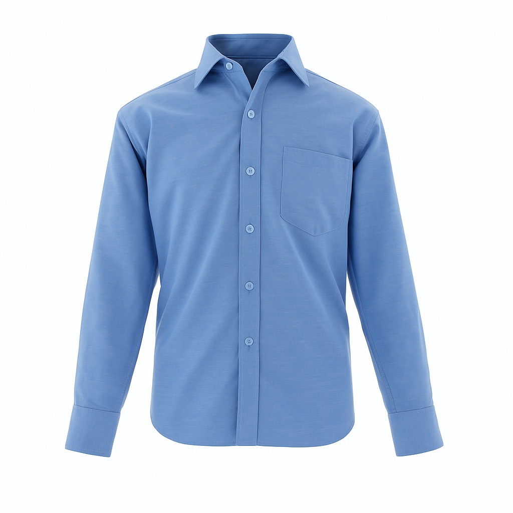Foto 2 pulgar | Camisa Para Niño Chicos Olé 3609 Azul Manga Larga
