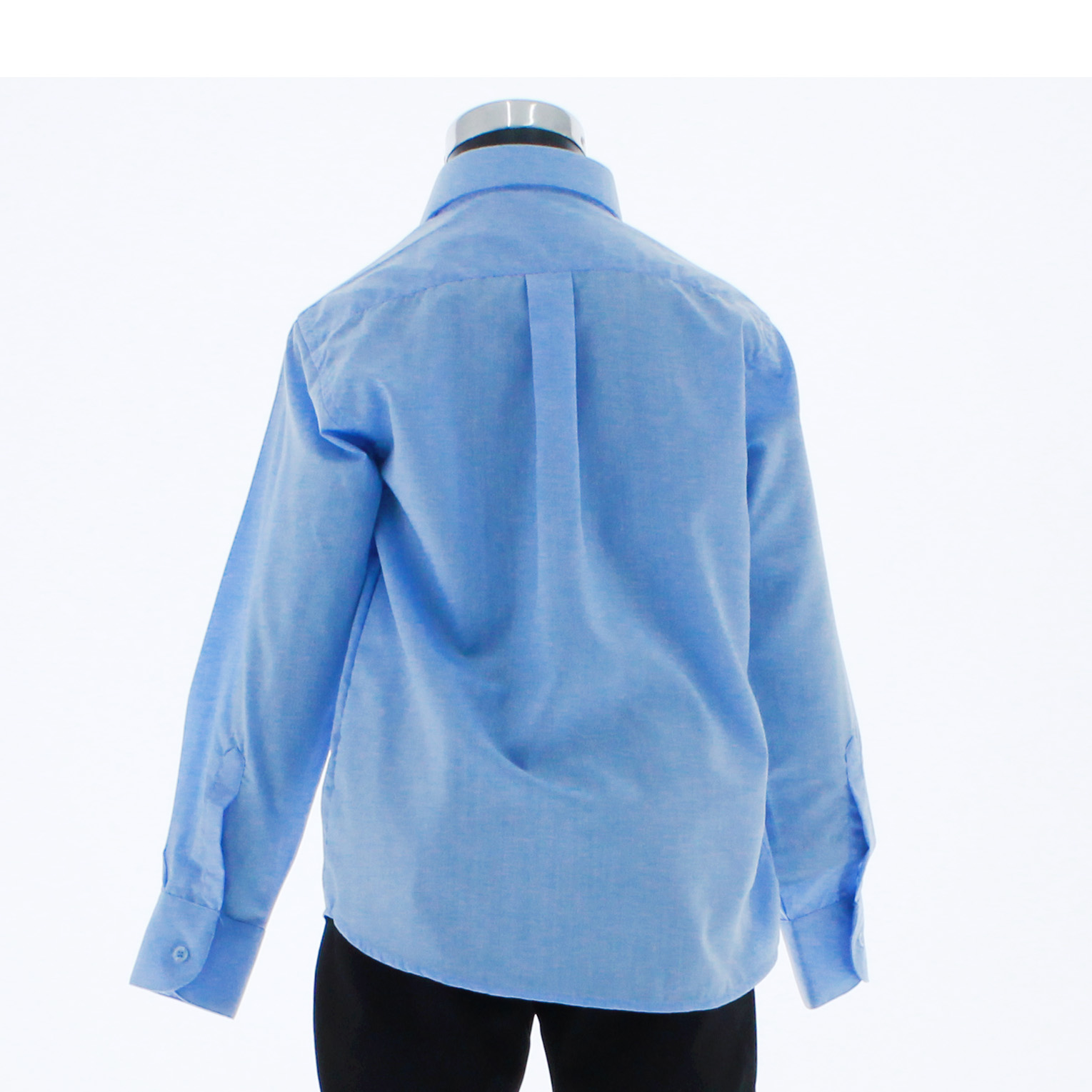 Foto 2 | Camisa Para Niño Chicos Olé 3609 Azul Manga Larga