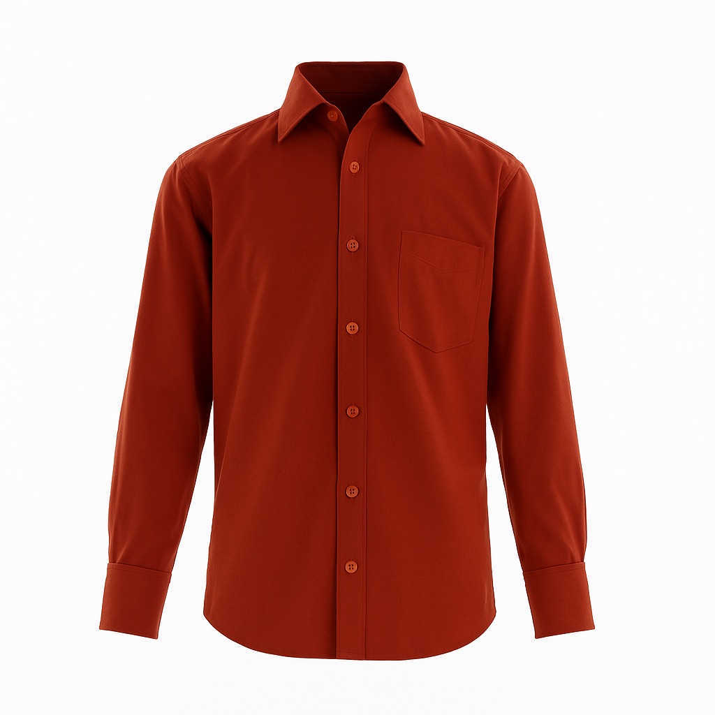 Foto 2 pulgar | Camisa Para Niño Chicos Olé 3593 Rojo Manga Larga