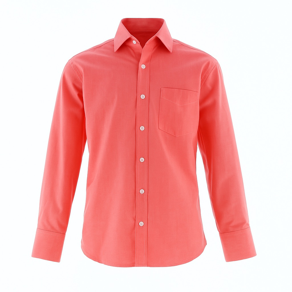 Foto 2 pulgar | Camisa Para Niño Chicos Olé 3582 Rosa Manga Larga