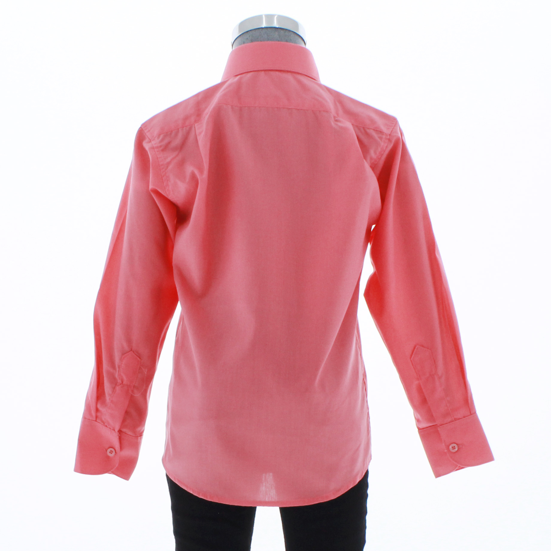 Foto 2 | Camisa Para Niño Chicos Olé 3582 Rosa Manga Larga