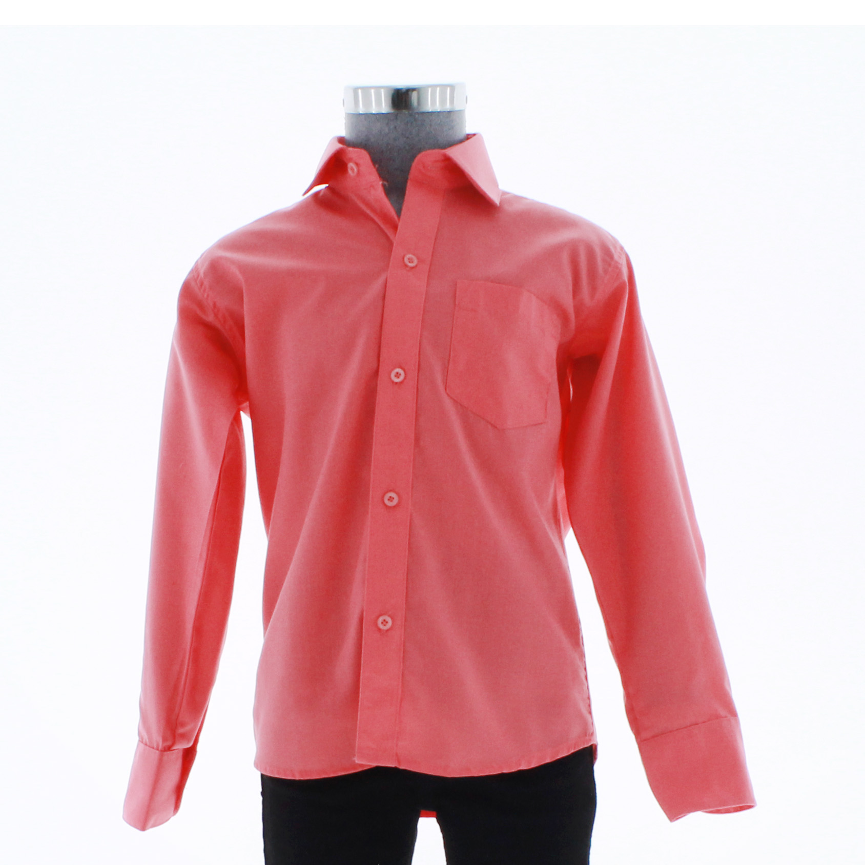 Foto 4 pulgar | Camisa Para Niño Chicos Olé 3582 Rosa Manga Larga