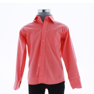 Foto 3 | Camisa Para Niño Chicos Olé 3582 Rosa Manga Larga