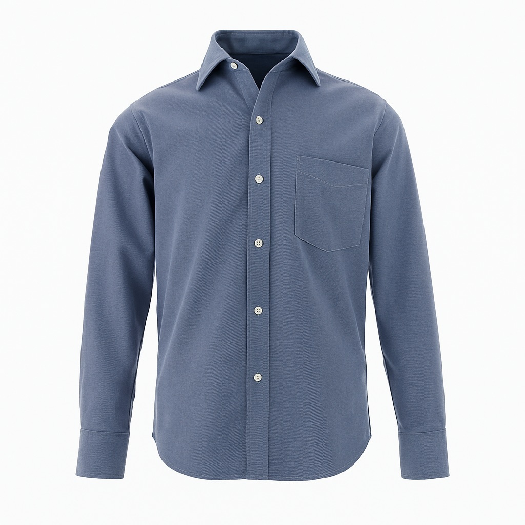 Foto 1 | Camisa Para Niño Chicos Olé 3668 Azul Manga Larga