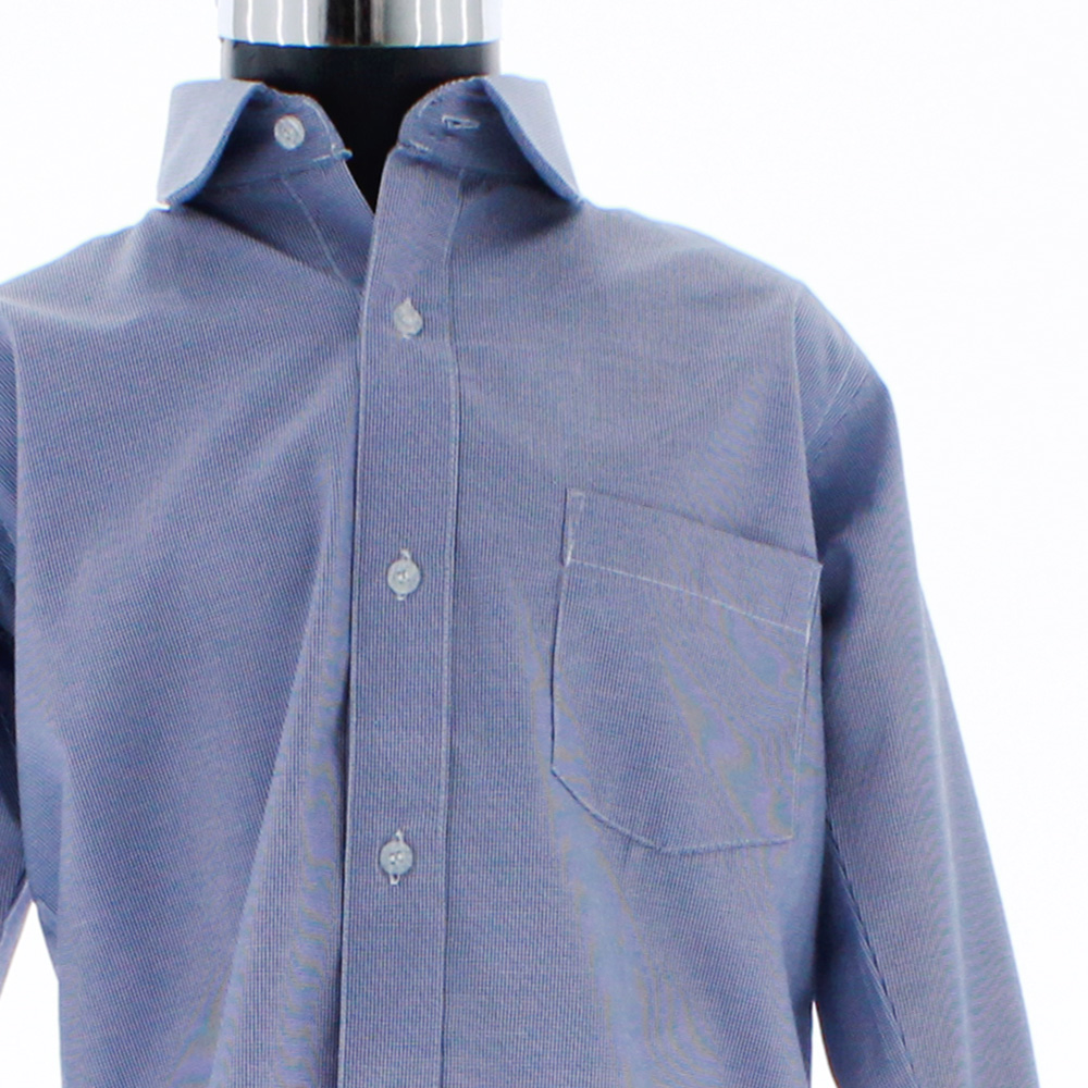Foto 2 | Camisa Para Niño Chicos Olé 3668 Azul Manga Larga