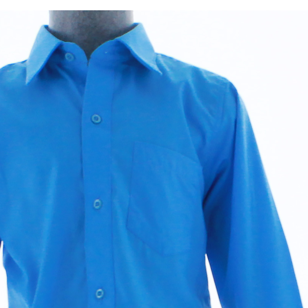 Foto 3 | Camisa Para Niño Chicos Olé 3610 Azul Manga Larga