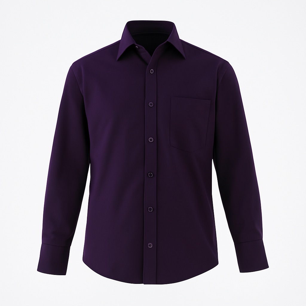 Foto 2 pulgar | Camisa Para Niño Chicos Olé 3590 Morado Manga Larga