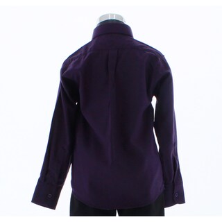 Foto 2 | Camisa Para Niño Chicos Olé 3590 Morado Manga Larga