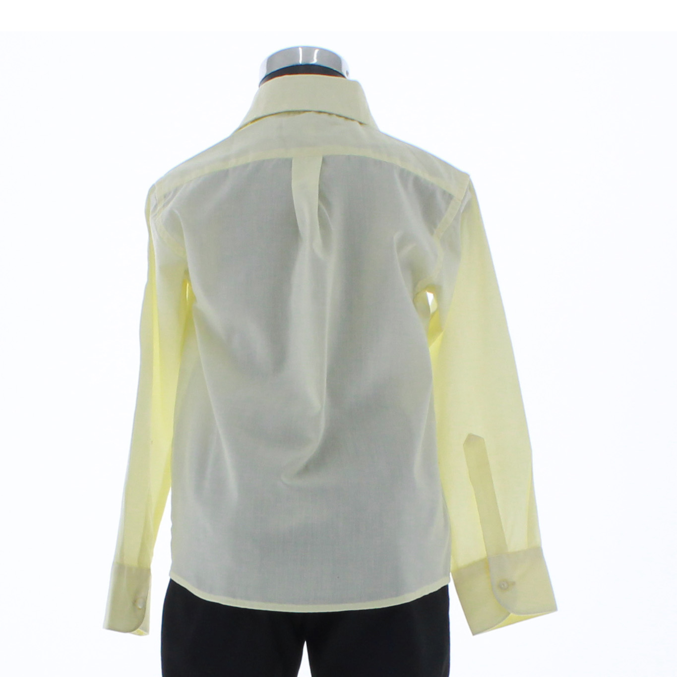 Foto 2 | Camisa Para Niño Chicos Olé 3601 Amarillo Manga Larga