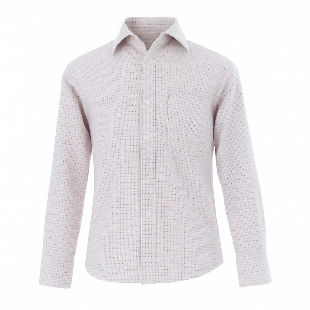 Foto 2 pulgar | Camisa Para Niño Chicos Olé 3669 Blanco Manga Larga