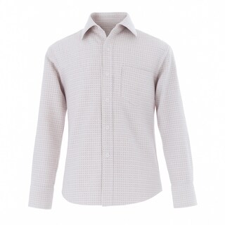 Foto 1 | Camisa Para Niño Chicos Olé 3669 Blanco Manga Larga