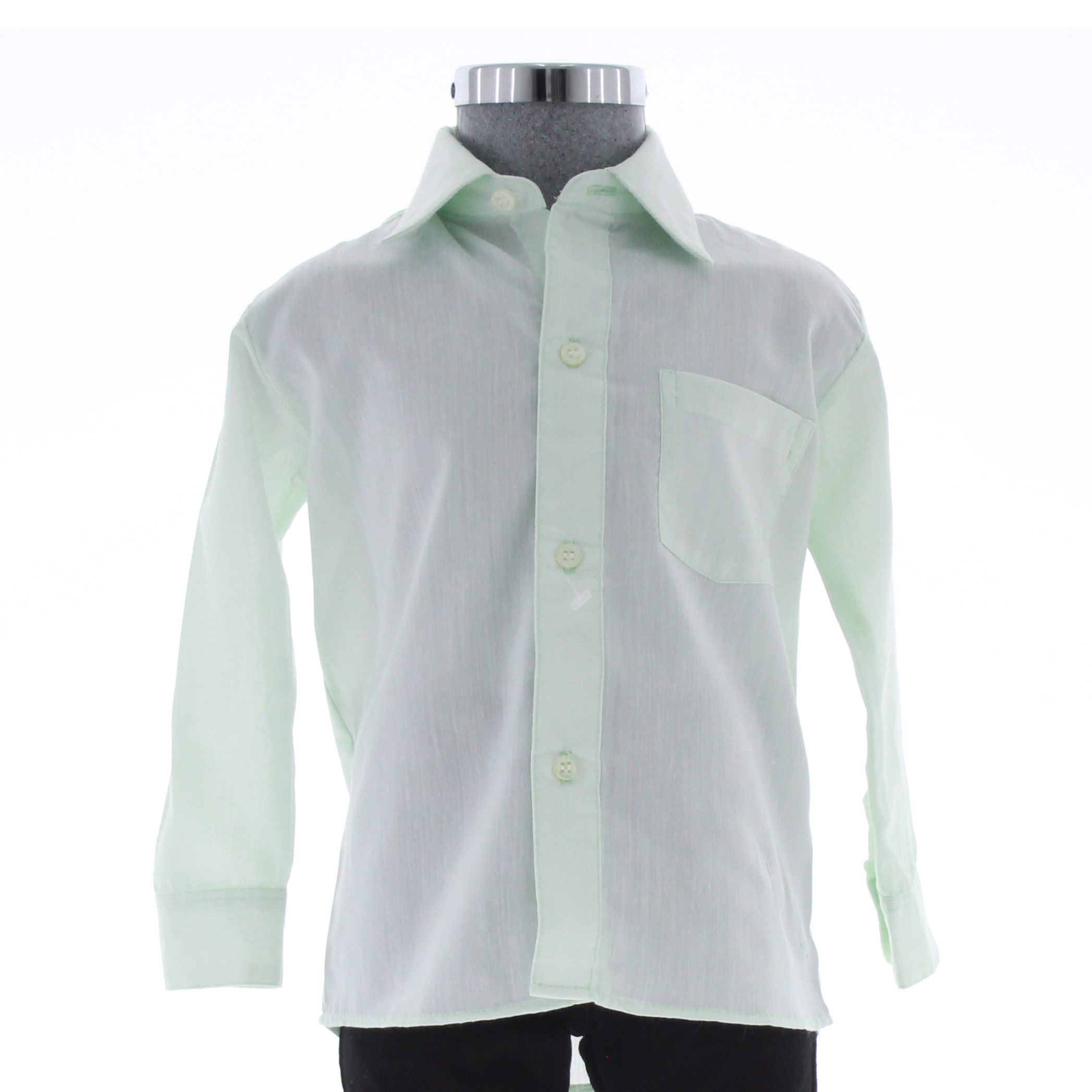 Foto 4 pulgar | Camisa Para Niño Chicos Olé 3578 Verde Manga Larga