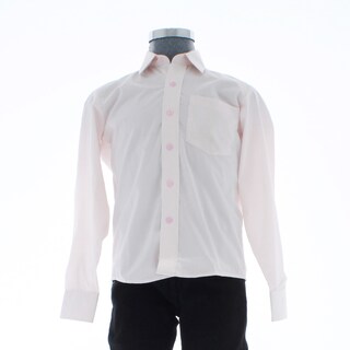 Foto 3 | Camisa Para Niño Chicos Olé 3566 Rosa Manga Larga