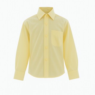 Foto 1 | Camisa Para Niño Chicos Olé 3559 Amarillo Manga Larga