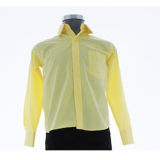 Foto 3 | Camisa Para Niño Chicos Olé 3546 Amarillo Manga Larga