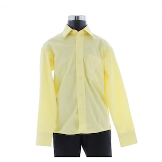 Foto 3 | Camisa Para Niño Chicos Olé 3547 Amarillo Manga Larga
