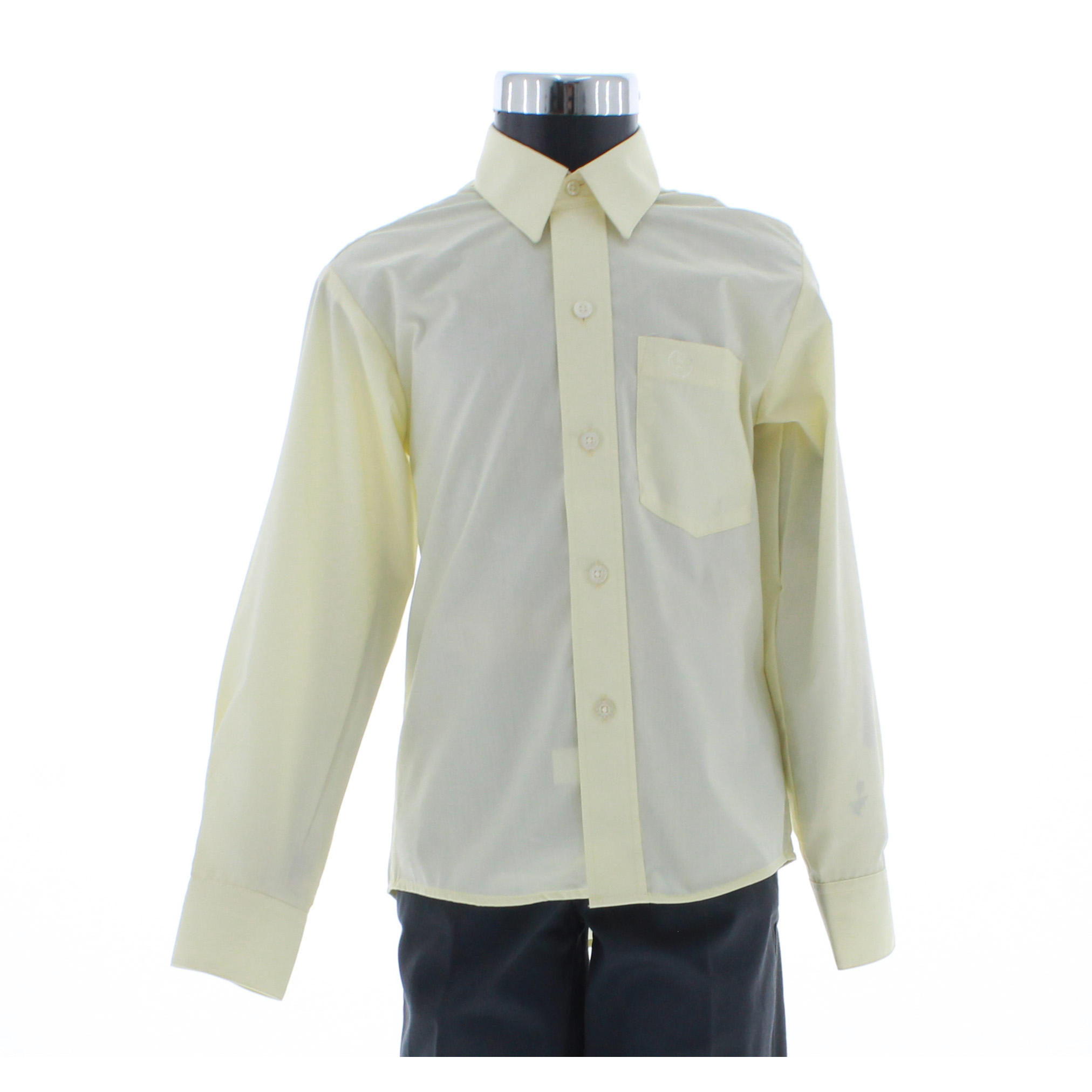 Foto 4 pulgar | Camisa Para Niño Chicos Olé 3561 Beige Manga Larga