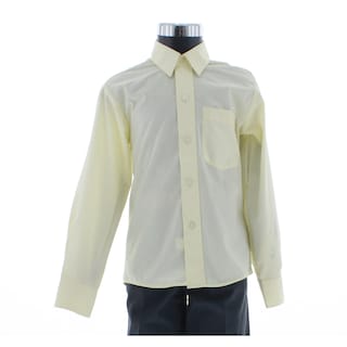 Foto 3 | Camisa Para Niño Chicos Olé 3561 Beige Manga Larga