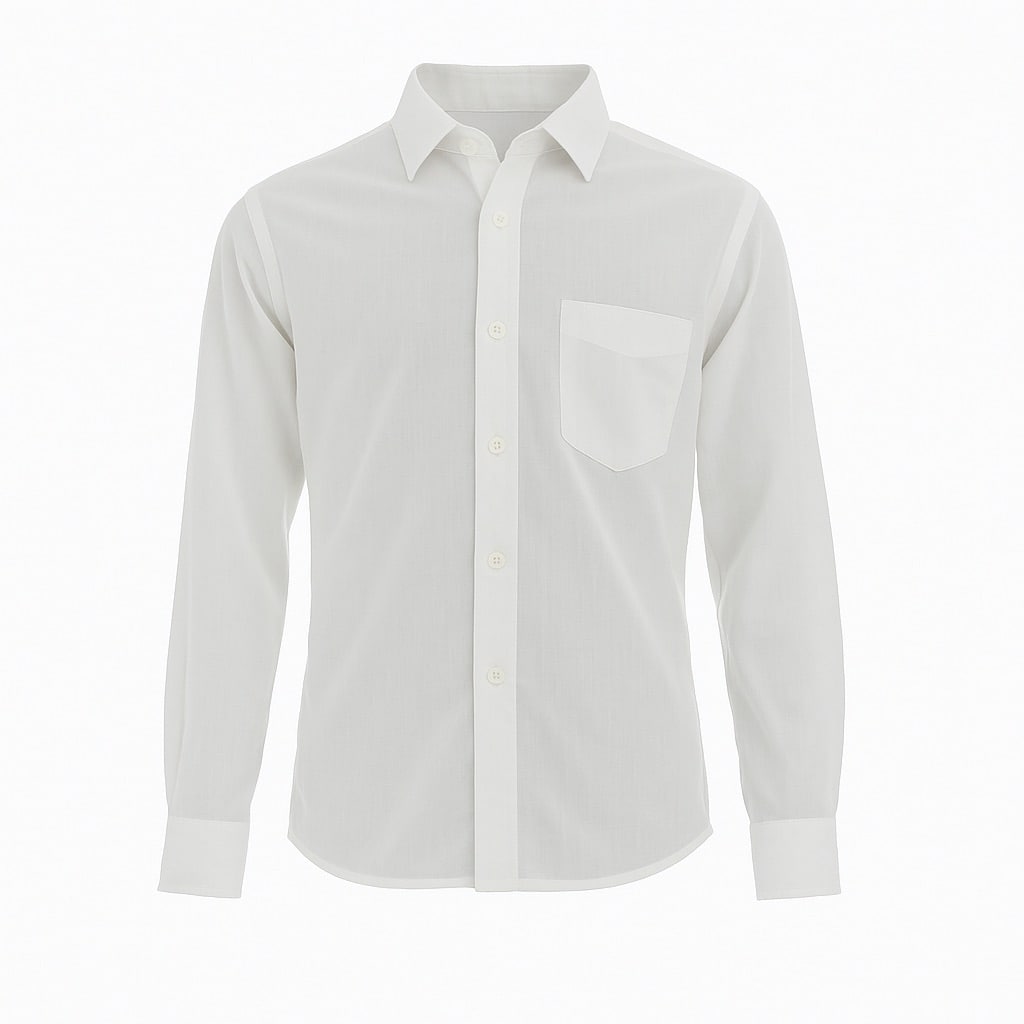 Camisa Para Niño Chicos Olé 3530 Blanco Manga Larga $329