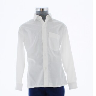 Foto 3 | Camisa Para Niño Chicos Olé 3530 Blanco Manga Larga