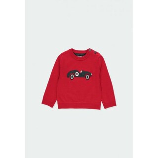 Foto 1 | Suéter De Niño Rojo Carrito Boboli