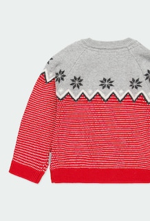 Foto 6 | Suéter Navideño Boboli Rojo para Niño