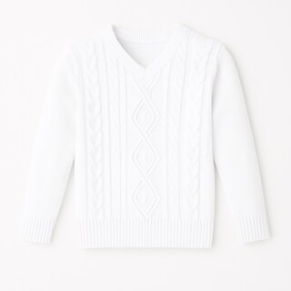 Foto 1 | Suéter Para Niño Chicos Olé 2391 Blanco Elegante