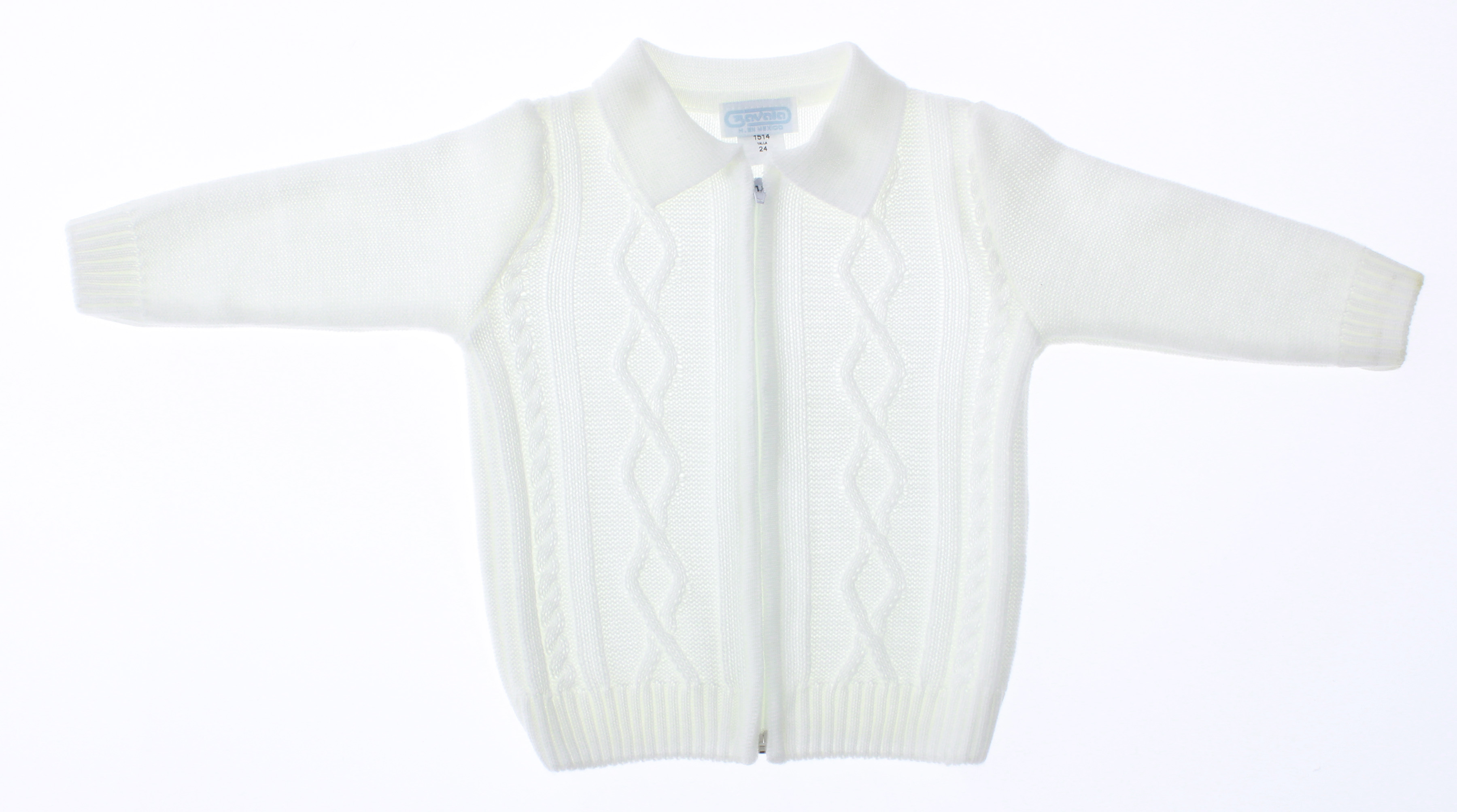 Foto 4 | Sueter Niño Chicos Olé Tejido Bebe 3317 Color Blanco